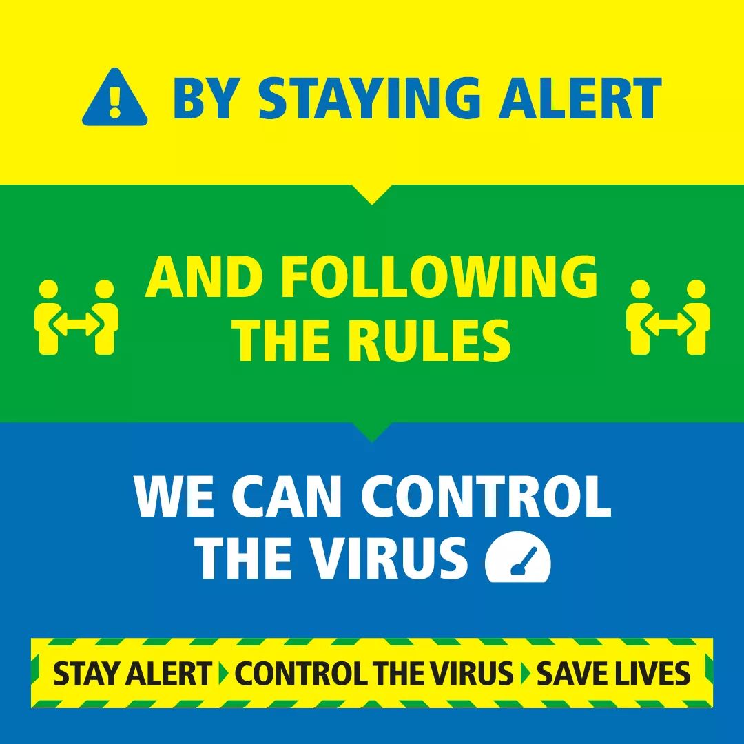 Stay Alert, Control the Virus, Save Lives