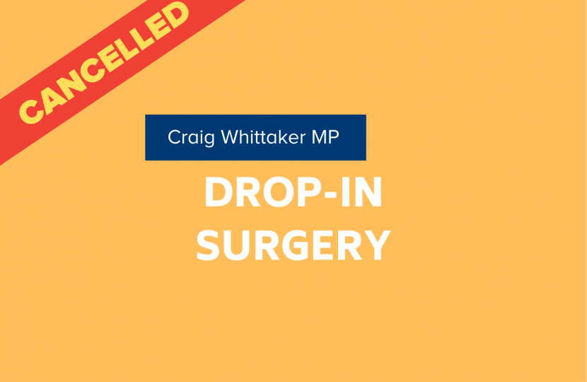 Drop-in Surgery - Cancelled